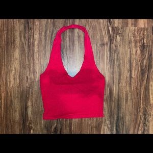 Red Holster Crop top
